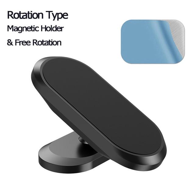 360° Rotatable Compact Car Phone Holder (Magnetic) | Stornfield