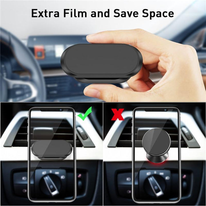 360° Rotatable Compact Car Phone Holder (Magnetic) | Stornfield