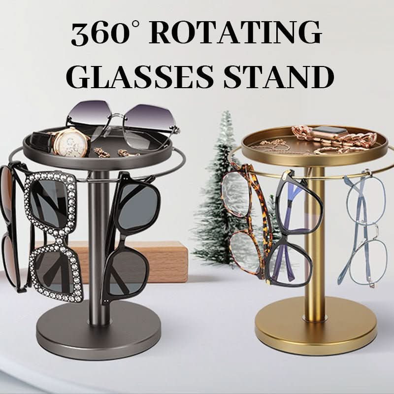 Stornfield | 360° Rotating Glasses Stand for Elegant Storage