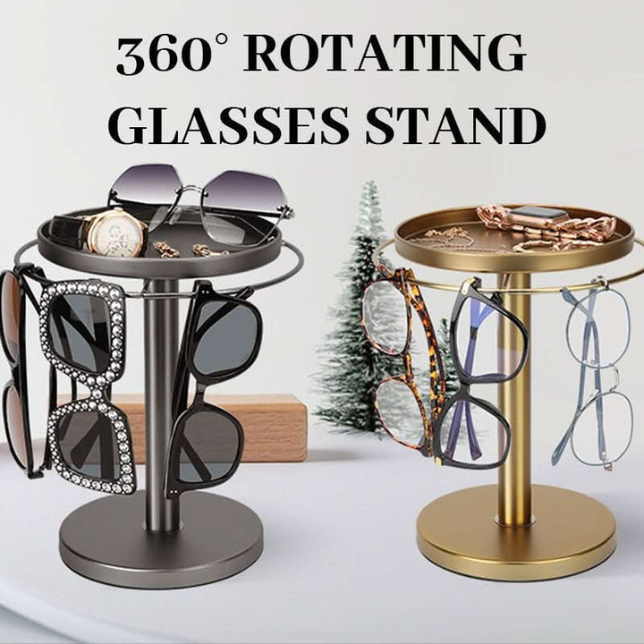 Stornfield | 360° Rotating Glasses Stand for Elegant Storage