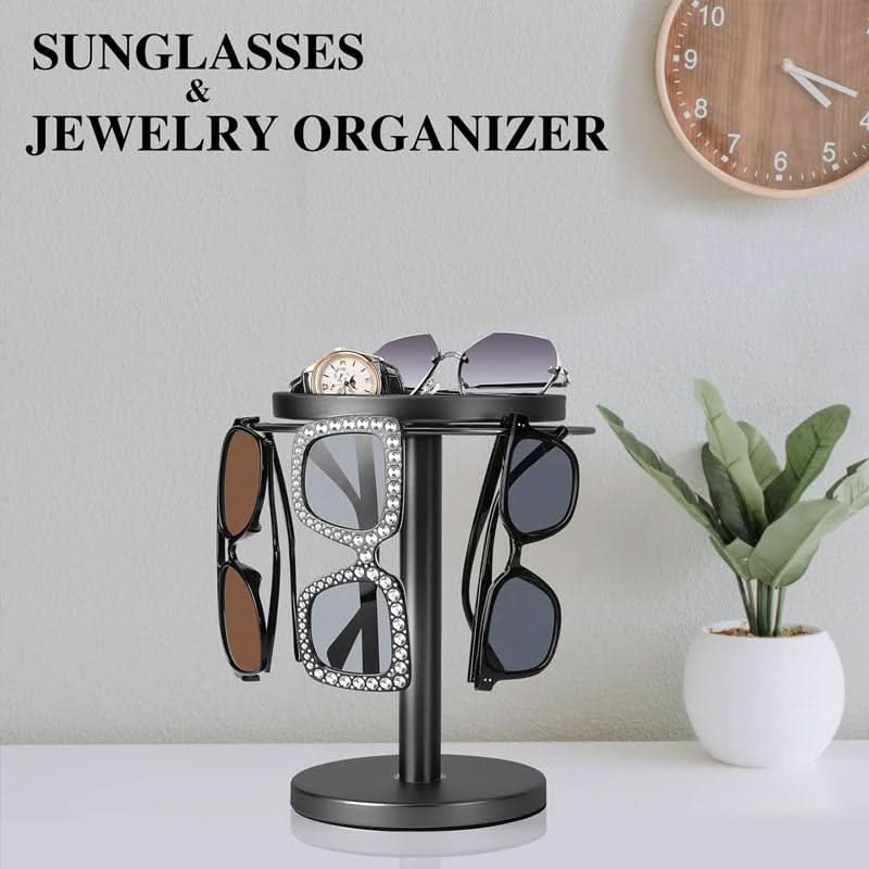 Stornfield | 360° Rotating Glasses Stand for Elegant Storage
