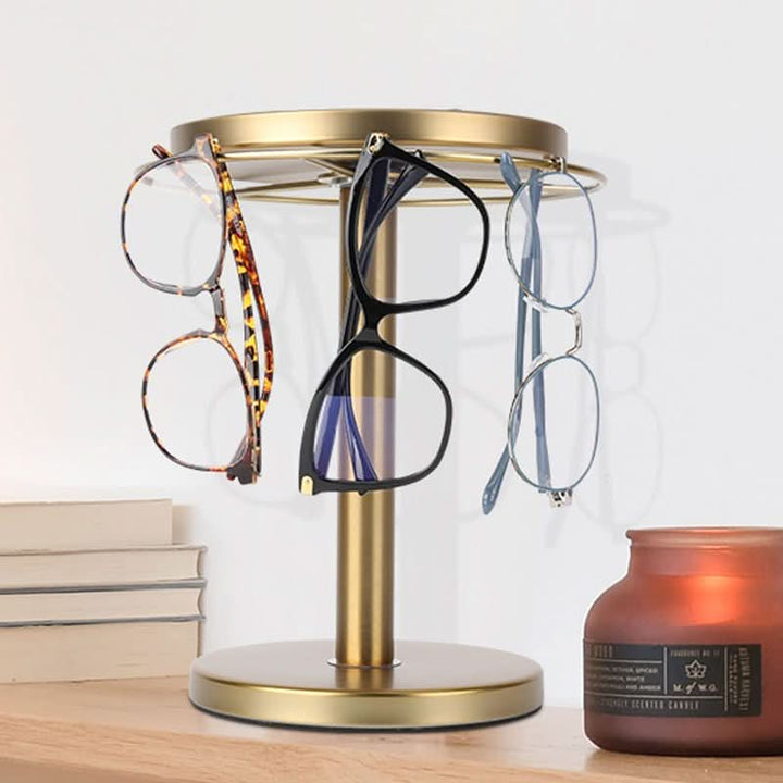 Stornfield | 360° Rotating Glasses Stand for Elegant Storage