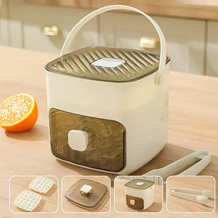 FreezeNinja — Perfect ice cubes at the push of a button for stress-free refreshment and impeccable freshness! | Stornfield