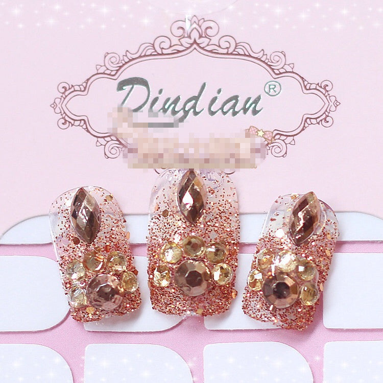 Glittering Nail Art Stornfield