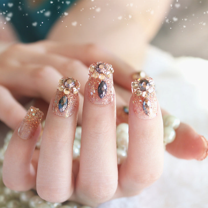Glittering Nail Art Stornfield
