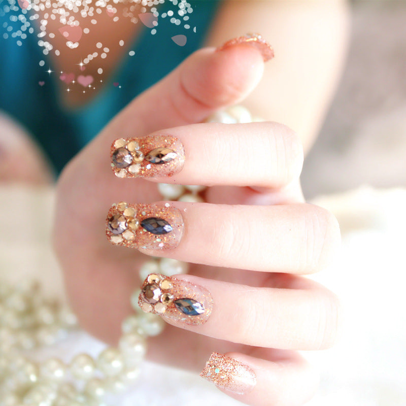 Glittering Nail Art Stornfield