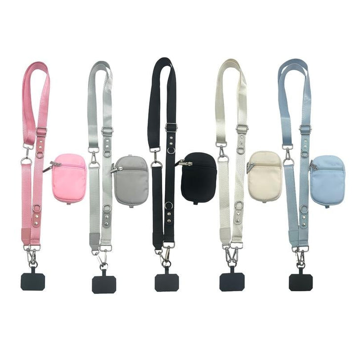 Stornfield | Adjustable Phone Lanyard Crossbody Strap with Wallet