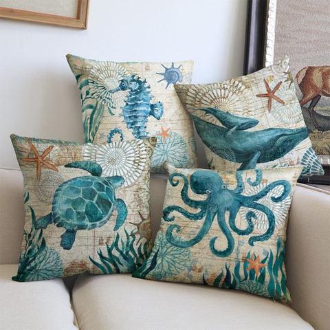 Stornfield | Sea Life Cushion Covers