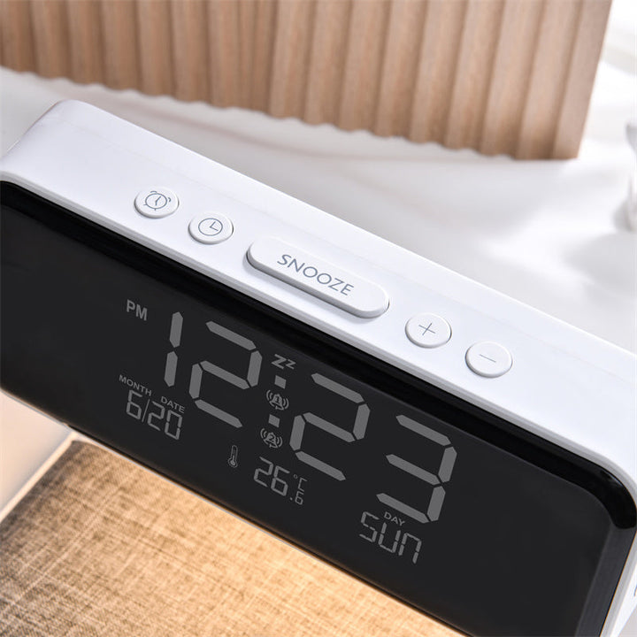 3-in-1 Bedside Lamp Charger Clock | Stornfield