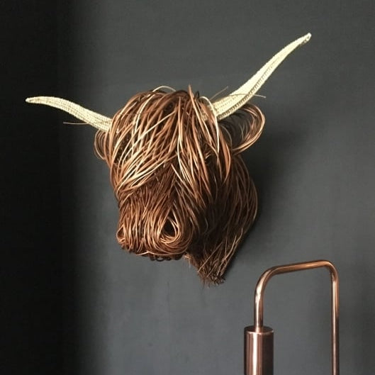 Stornfield | Cow Wall Sculpture – Bowie