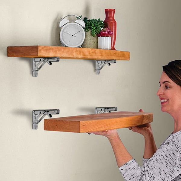 Foldable Bracket | 2 sets thick stainless steel folding table bracket | Stornfield