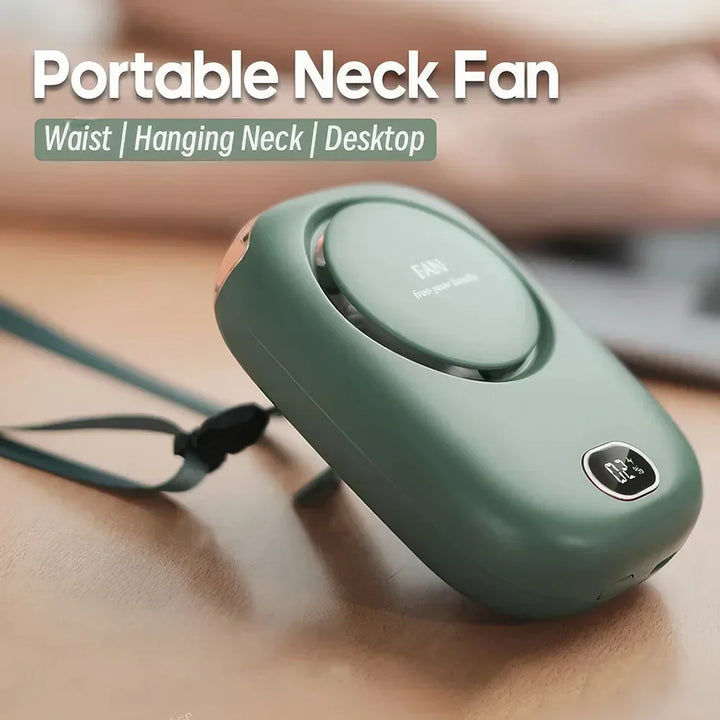 Portable Hanging Neck and Waist Fan | Stornfield