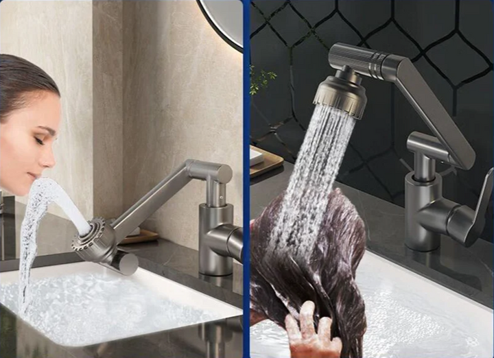 AquaFlex 360° Universal washbasin faucet Stornfield