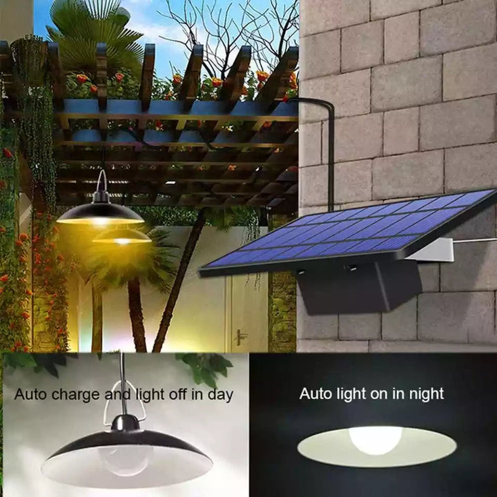 SolarDuo LED Lamp Set on Solar Energy with Remote Control | Stornfield