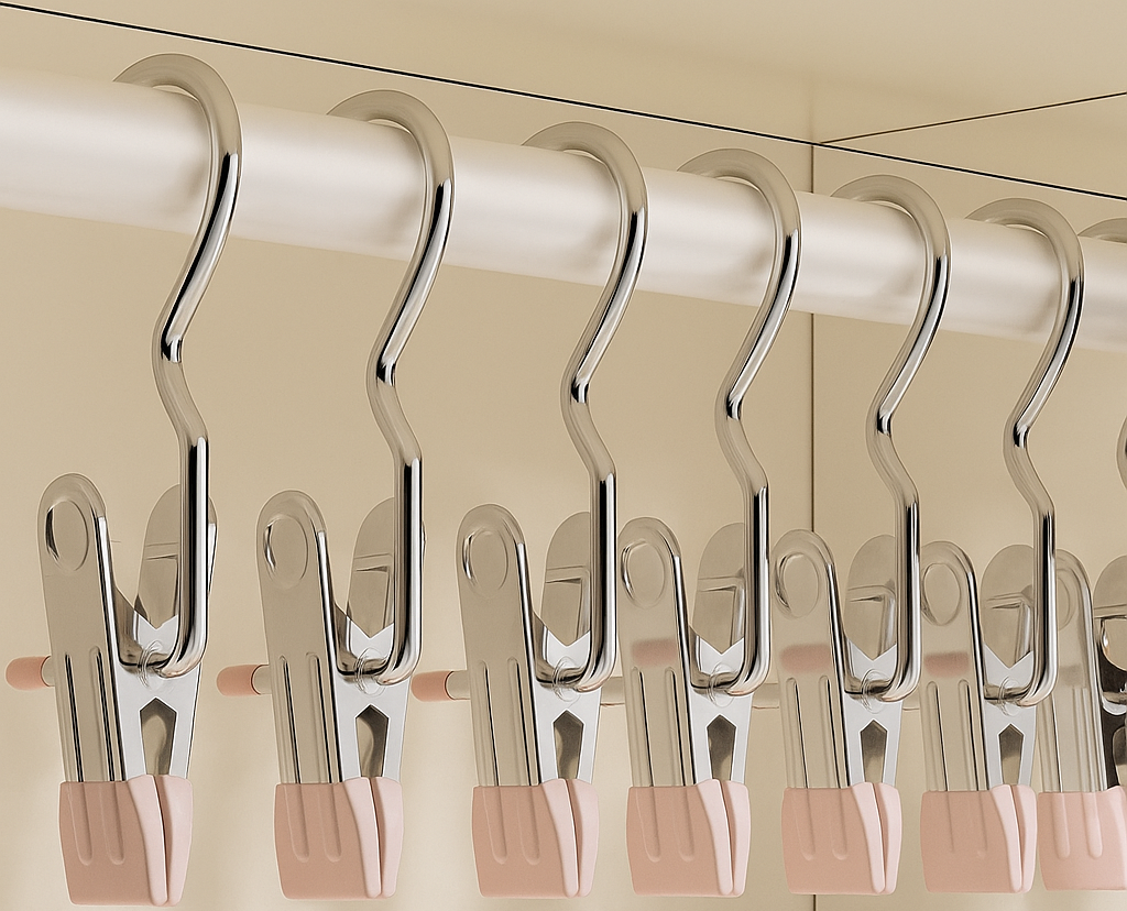 FlexiClip — Rustproof gentle hold for flawless laundry, anytime and anywhere | Stornfield