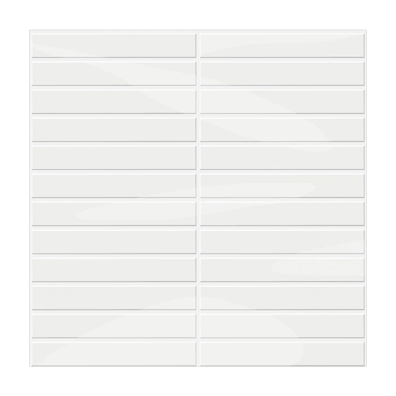 Stornfield | Self-Adhesive 3D DIY Kit Kat Tiles in Gloss White