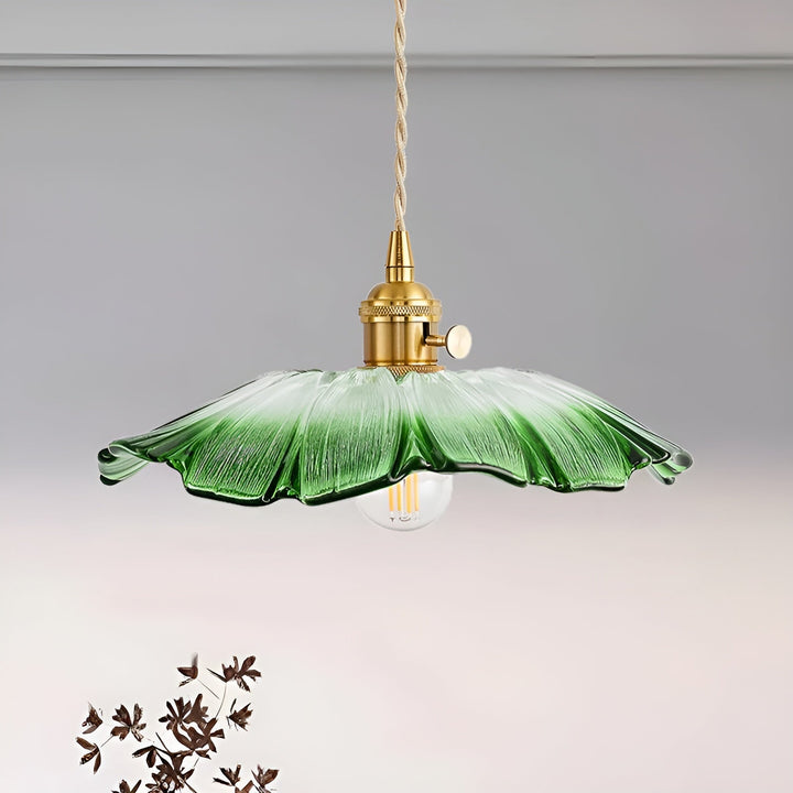 Hanging lamp with floral motif – Warm light & stylish design | For your home | Stornfield