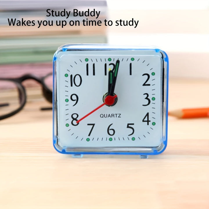 Sleek Square Alarm Clock with Sound for Timely Wake-Ups | Stornfield
