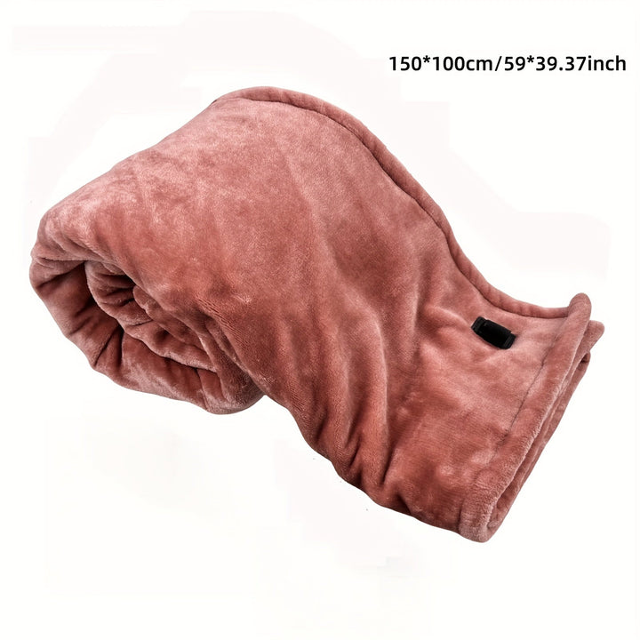 12V Heated Car Stornfieldanket - Soft Flannel Stornfieldanket with Overheat Protection for Car and Camping | Stornfield