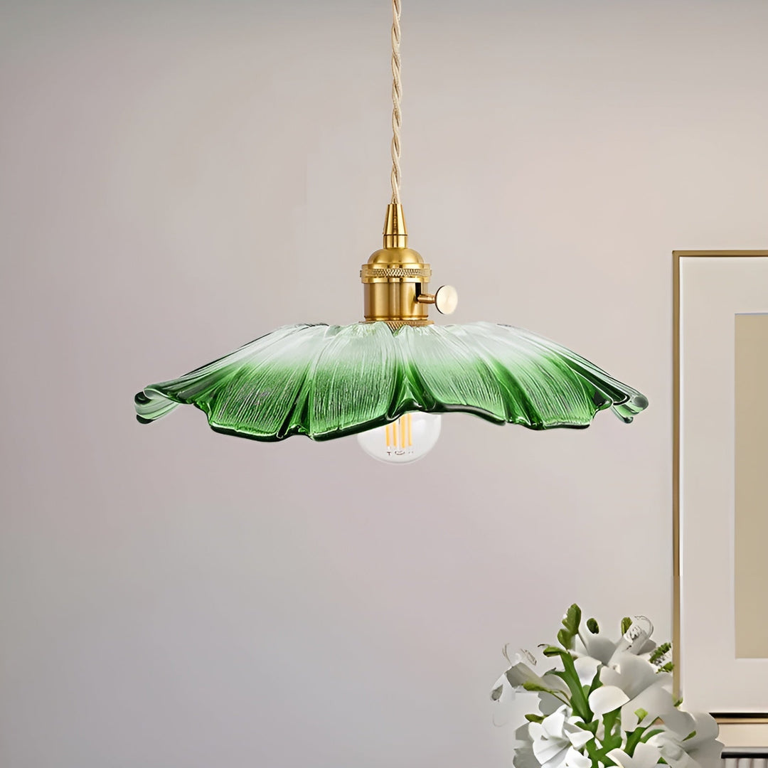 Hanging lamp with floral motif – Warm light & stylish design | For your home | Stornfield