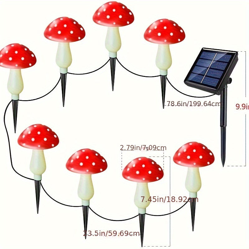 SolarGlow Lamp - Energy-saving Garden Lighting with 8 Modes | Stornfield