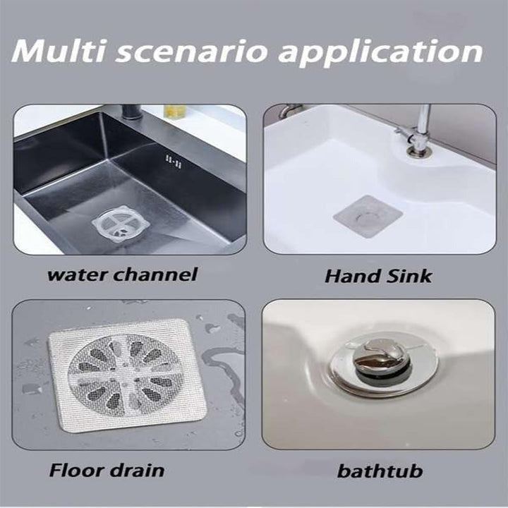 Disposable Drain Cover Stickers – Hair Catcher & Insect Blocker Stornfield