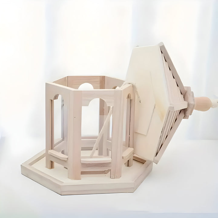 SkyPerch Nest - Paintable wood hanging birdhouse | Stornfield