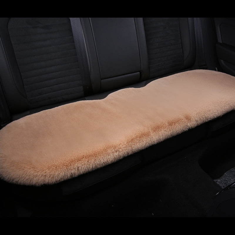 Stornfield 丨 Thickened Winter Short Rabbit Plush Car Seat Cushion without Backrest