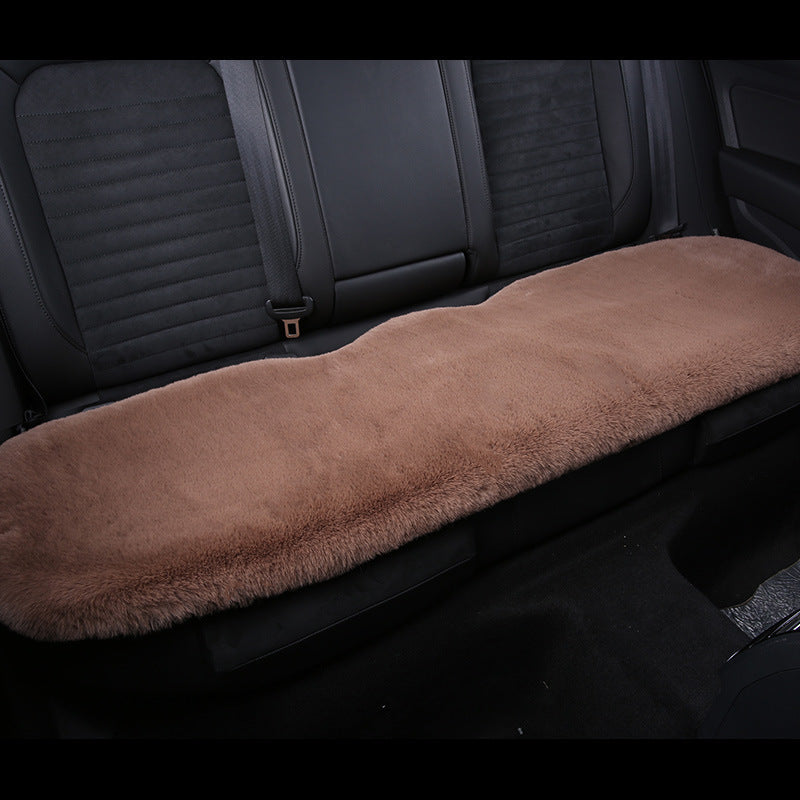 Stornfield 丨 Thickened Winter Short Rabbit Plush Car Seat Cushion without Backrest