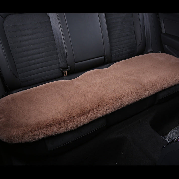 Stornfield 丨 Thickened Winter Short Rabbit Plush Car Seat Cushion without Backrest