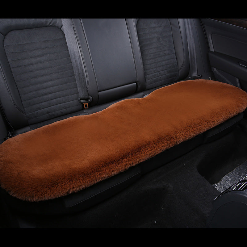 Stornfield 丨 Thickened Winter Short Rabbit Plush Car Seat Cushion without Backrest