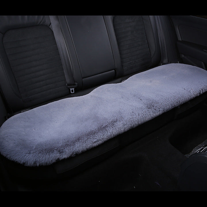 Stornfield 丨 Thickened Winter Short Rabbit Plush Car Seat Cushion without Backrest