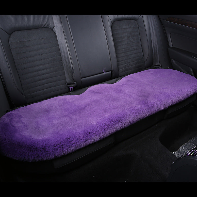 Stornfield 丨 Thickened Winter Short Rabbit Plush Car Seat Cushion without Backrest