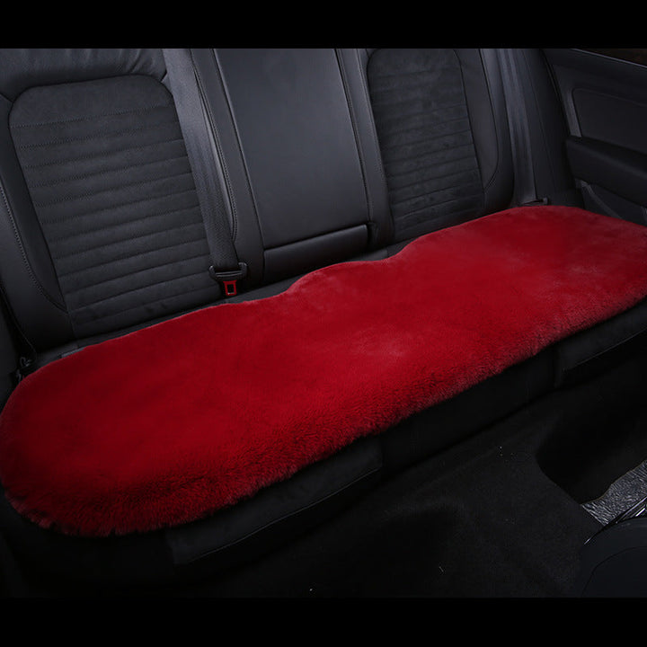 Stornfield 丨 Thickened Winter Short Rabbit Plush Car Seat Cushion without Backrest