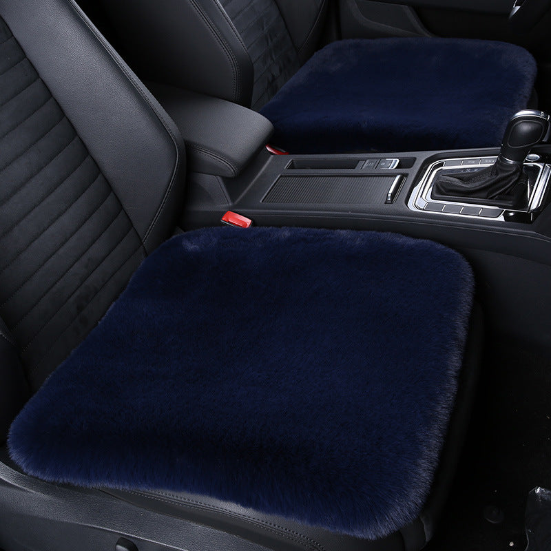 Stornfield 丨 Thickened Winter Short Rabbit Plush Car Seat Cushion without Backrest