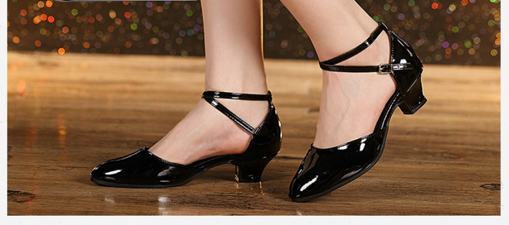 Stornfield | Latin Dance Shoes Soft-Sole 3.5CM Low Heel Practice Footwear
