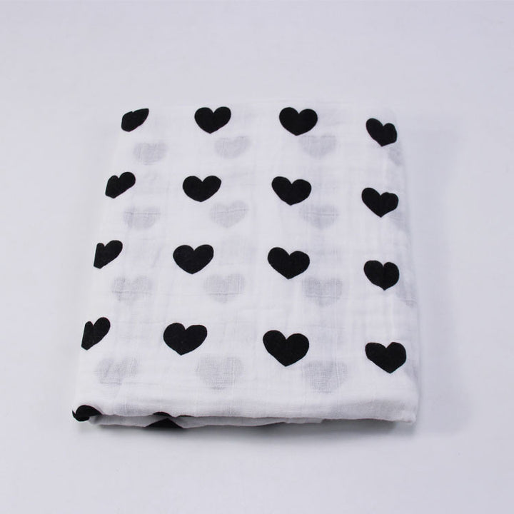 Cute Patterned Muslin Swaddle Blanket Stornfield