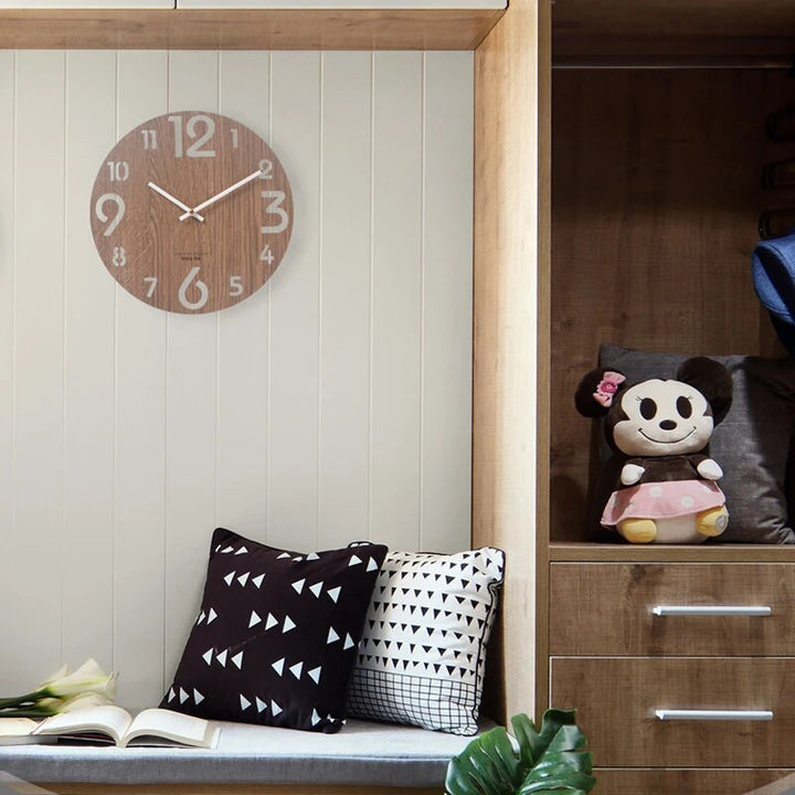 Stornfield | 3D Wooden Wall Clock