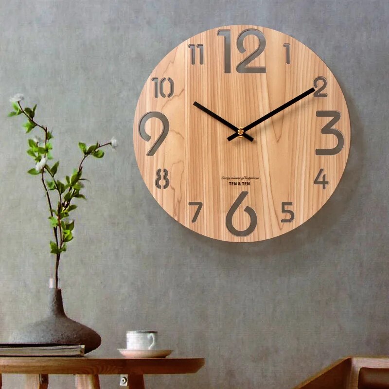 Stornfield | 3D Wooden Wall Clock