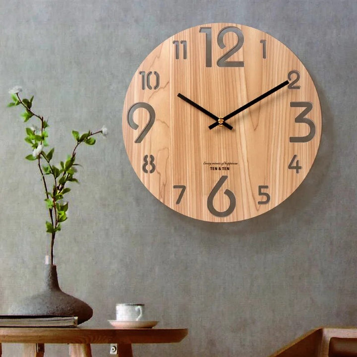 Stornfield | 3D Wooden Wall Clock