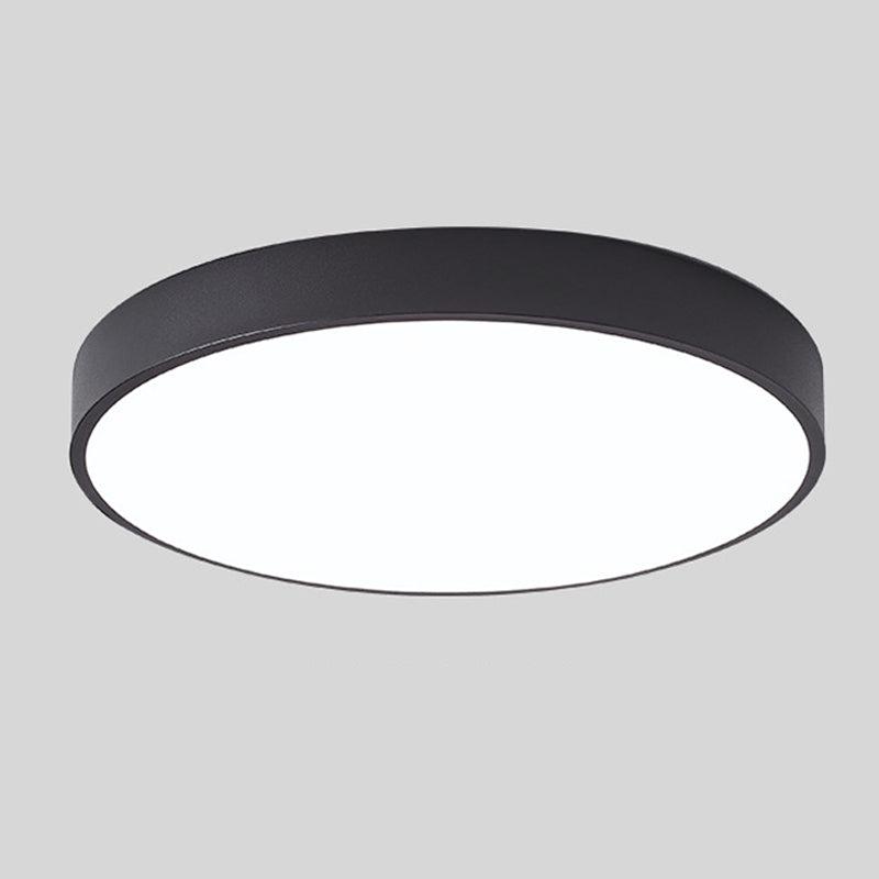 Stornfield | Scandinavian Circular LED Ceiling Light | Soft Illumination, Minimalist Design & Ideal for Bedrooms and Work Areas