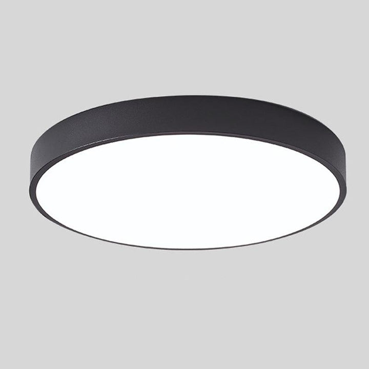 Stornfield | Scandinavian Circular LED Ceiling Light | Soft Illumination, Minimalist Design & Ideal for Bedrooms and Work Areas