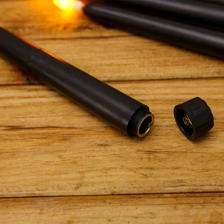 Stornfield | 3-Piece Black LED Candles with Flickering Flame