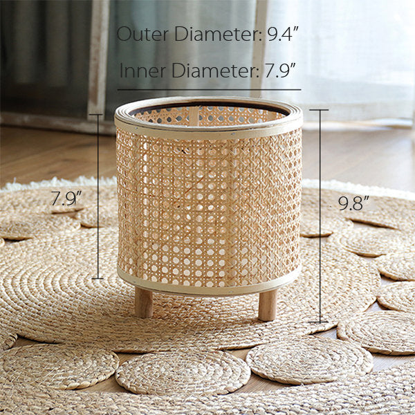 Stornfield | Braided Rattan Planter Stand