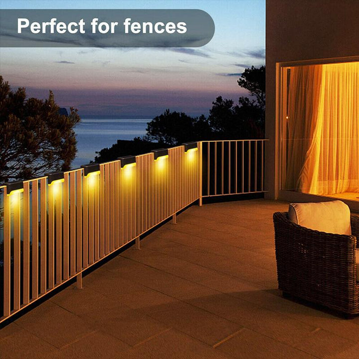 Outdoor Waterproof Solar Stair Lights (4 PCS) | Stornfield
