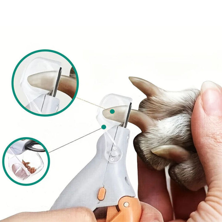 PawSure | Pet Nail Clippers - Quick Sensor - LED Light - Safety Guard - Stainless Steel Blades - Safe, Easy, and Precise Nail Clipping Stornfield