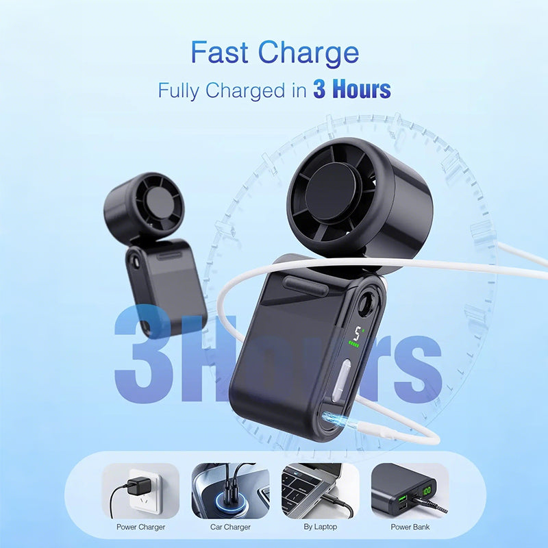 Foldable Handheld Turbo Mini Portable Fan | Stornfield