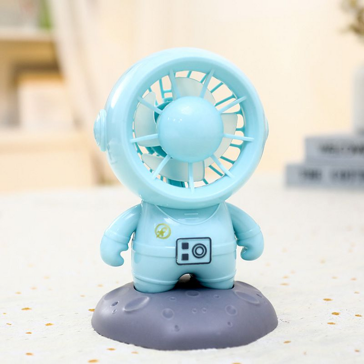 Mini handheld fan, astronaut shape rechargeable handheld fan | Stornfield