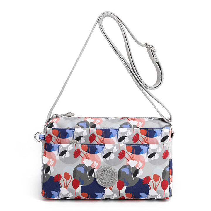 Women's Casual Multi-layer Fashionable Simple Shoulder Bag Made of Nylon | Stornfield