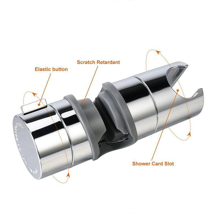 Adjustable Shower Head Holder For Slide Bar | Stornfield